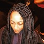 Natural hair 2 strand Twists