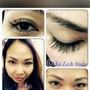 Full set classic  mink eyelash extensions