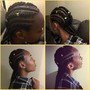 Braided Baldie w/wash