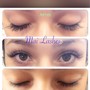 Full set classic  mink eyelash extensions