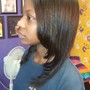 Full Closure Sew In (China Bangs)