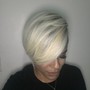 Silk Wrap/PERMANENT COLOR/CUT/trim