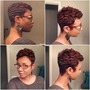 Shampoo/style *short natural