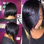 Flat Iron (short hair/shoulder length)