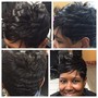 Edge up/partial relaxer (relax sides and nape of short hair)