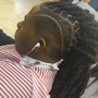 Kid Hair Color Retwist and Style