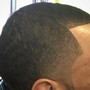 Adult Haircut w/Razor Lining