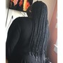 Human Hair knotless Goddess Braids