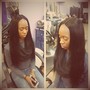 Full head sewn in weave