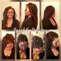 Box Braids (Medium) (Hair included 1b/2)  ($20 Nonrefundable deposit due at booking $Delancystouch )