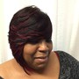 Quick Weave/feather bob