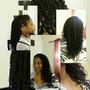 2 to a head Poetic Justice Braids (natural hair)