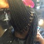 Knotless braids med