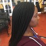 Knotless braids med