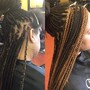 Knotless braids med