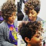 Shampoo style/relaxed hair