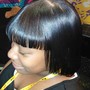 Full Closure Sew In (China Bangs)