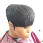 Half frontal  short cut bob