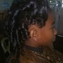 Princess Blowout/ 2strand twist