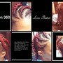 Loc updo