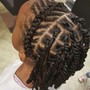 Large cornrows