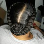 Ghana Braid Ponytail