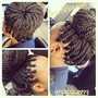 Large Senegalese twist