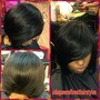 Silk Wrap (Relaxed hair)