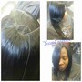 Sew in touch up /thread tighten