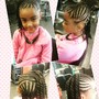 Kids individual braids