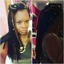 Natural hair 2 strand Twists