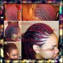 Medium Box Braids