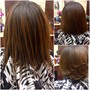 Root Color Touch Up, Flat Iron