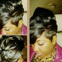 Call for consultation/Closure sew In short hair included