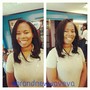 Sew in with leave out