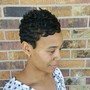 Shampoo Style (Relaxed Hair)