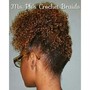 PK'S CROCHET BRAID HALF UNIT