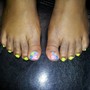 Gel pedicure