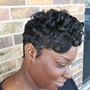 Shampoo Style (Relaxed Hair)