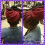 Perm Color Full Head, Wash, Treatment, Retwist, Style (Basic Style)