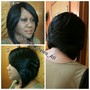 Machine wefted Wig