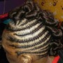 Locs, Weave Braids, or Crochet Style (PinUp Natural or Weave Hair)