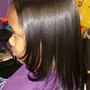 Flatiron and Trim (Thinner Natural or Relaxer Hair)