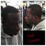 Dark Ceaser w/tapered side & neck fade