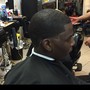 Dark Ceaser w/tapered side & neck fade