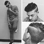 Scissor Haircut + Beard Trim