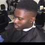 Dark Ceaser w/tapered side & neck fade