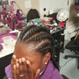 Children cornrows