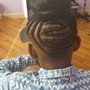 Kid Style cornrows