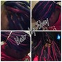 Natural hair braid down for diy wig installation (women)